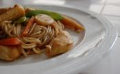Chicken With Bean Sprouts And Snow Pea Pods