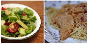 Dressed Chicken Breasts With Angel Hair Pasta