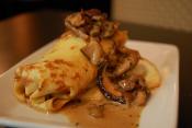 Savory Chicken Crepes