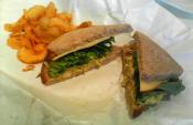 Chicken & Curry Mayonnaise Sandwich