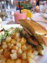 Chicken Fruit Sandwiches