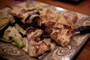 Soy-chicken Kabobs
