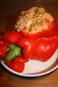 Chicken Stuffed Bell Peppers