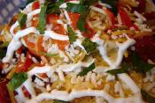 
Chile Con Queso With Raw Vegetables