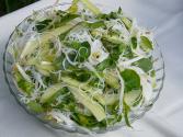 Cucumbers With Lime Chili Dressing
