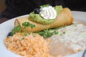Baked Chimichangas