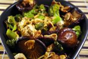 Awabi And Chinese Mushrooms