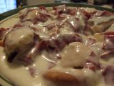 Chipped Beef Rarebit