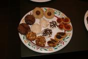 Chocolate Almond Kiss Cookies