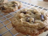 Eggless Chocolate Chuck Cookies