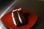 Chocolate Custard Devil's Food Cake