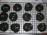 Chocolate Mint Chip Cookies