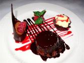 Chocolate Raspberry Ice Cream Cake