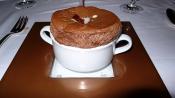 Chilled Chocolate Almond Souffle