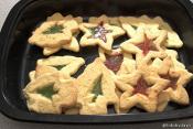 Christmas Stained Glass Cookies