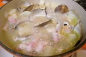 Chicken Clam Broth With Royales