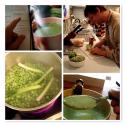 Cold Green Shallot Soup 