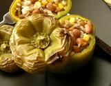 Corn-pepper Saute'with Peanuts