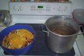 Corned Beef, Cabbage, And Red Pepper Stew