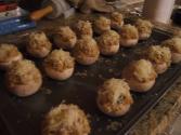 Mushrooms Stuffed With Crab