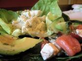 Baked Avocado Crabmeat Salads