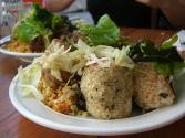 Eggplant And Cracked Wheat Salad