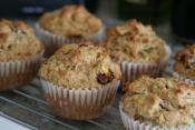 Cranberry Oat Bran Muffins