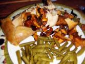 Cranberry Stuffed Cornish Hens