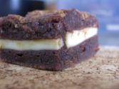Hazelnut Cream Cheese Brownies