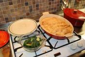 Creamed Haddock And Mushrooms