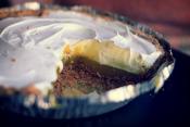 Lemon Pie With Ginger Snap Crust