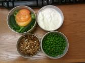 Cucumbers And Tomatoes In Yogurt
