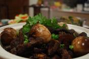 Curried Eggs With Mushrooms