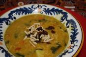 Curried Lentils And Vegetables With Caramelized Onions