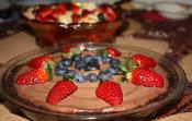 Dark Chocolate Swirl Cake