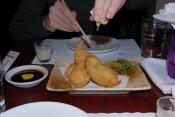 Stuffed And Deep Fried Dried Oysters