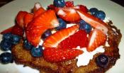 Dessert Pancakes With Fruit