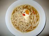 Deviled Eggs In Noodle Nest