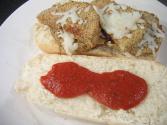 Eggplant Parmesan Sandwiches