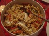 Peppery Pasta With Feta Cheese