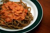 Fettuccine With Smoked Salmon