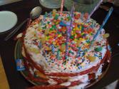 Filled Angel Food Cake