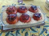 Filled Tomato Rosettes