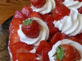
French Strawberry Cream Tart 
