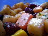 Fresh Fruit With Mango Sauce