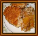 Grandma's Famous Fresh Peach Cream Pie