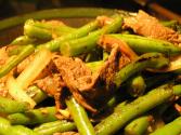 Stir Fried Flank Steak With Honey Tomato Glaze