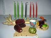 Winter Fruit Tray With Citrus Dip