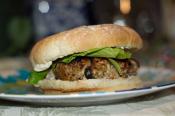 Garlic Basil Burger
