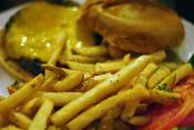Garlic Cheeseburgers